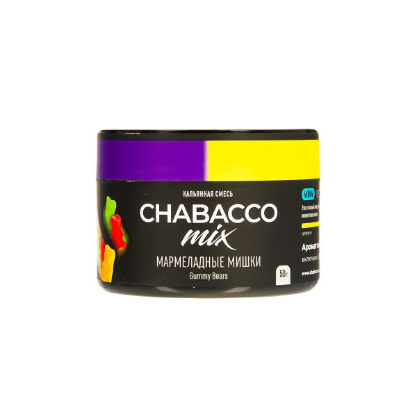 Смесь Chabacco Mix Medium Gummy Bears  50 гр в Мурманске