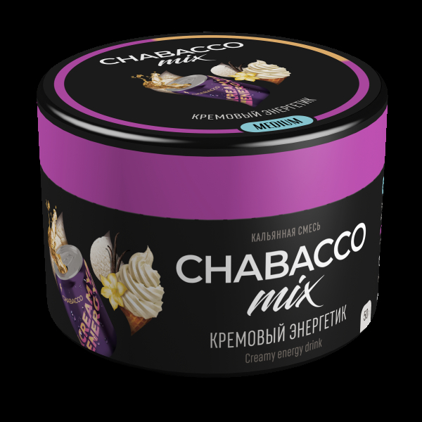 Смесь Chabacco Mix Medium Creamy Energy Drink  50 гр в Мурманске