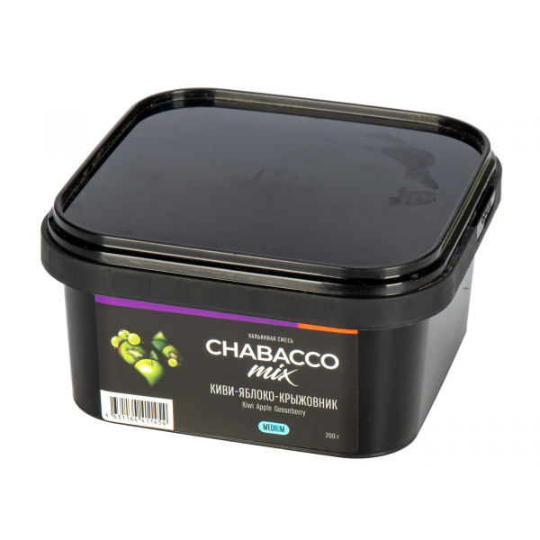 Смесь Chabacco Mix Medium Kiwi Apple Gooseberry  200 гр в Мурманске