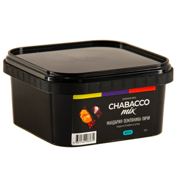 Смесь Chabacco Mix Medium Tangerine Strawberry Lychee  200 гр в Мурманске