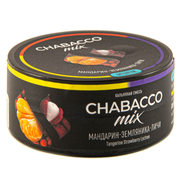 Смесь Chabacco Mix Medium Tangerine Strawberry Lychee  25 гр в Мурманске