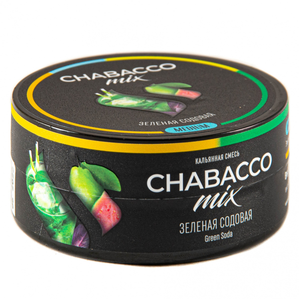 Смесь Chabacco Mix Medium Green Soda  25 гр в Мурманске