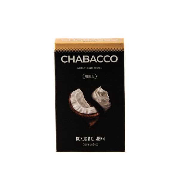 Смесь Chabacco Mix Medium Crème De Coco  50 гр в Мурманске