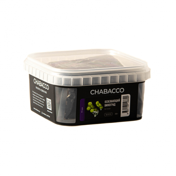 Смесь Chabacco Medium Ice Grape  200 гр в Мурманске