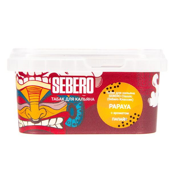 Табак Sebero Papaya  200 грамм в Мурманске