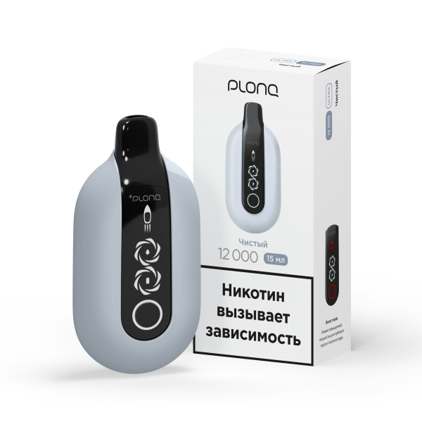 Электронка Plonq Ultra Чистый (12000 Затяжек) 20 Мг в Мурманске