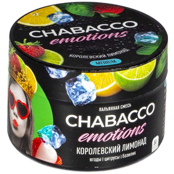Смесь Chabacco Mix Medium Royal Lemonade  50 гр в Мурманске