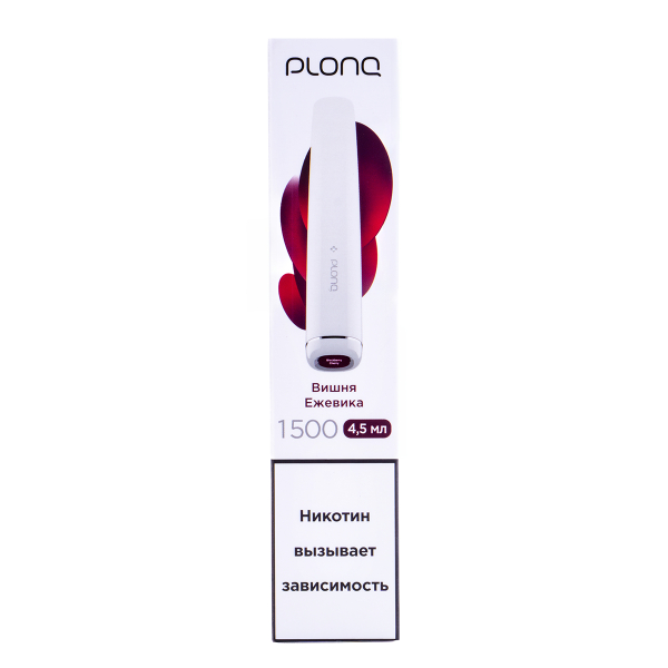 Электронка Plonq Plus Вишня Ежевика (1500 Затяжек) 20 Мг в Мурманске
