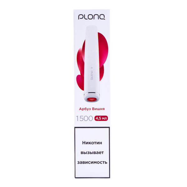 Электронка Plonq Plus Арбуз Вишня (1500 Затяжек) 20 Мг в Мурманске