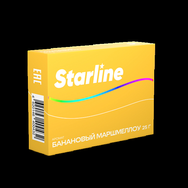 Табак Starline Банановый Маршмеллоу  25 грамм в Мурманске