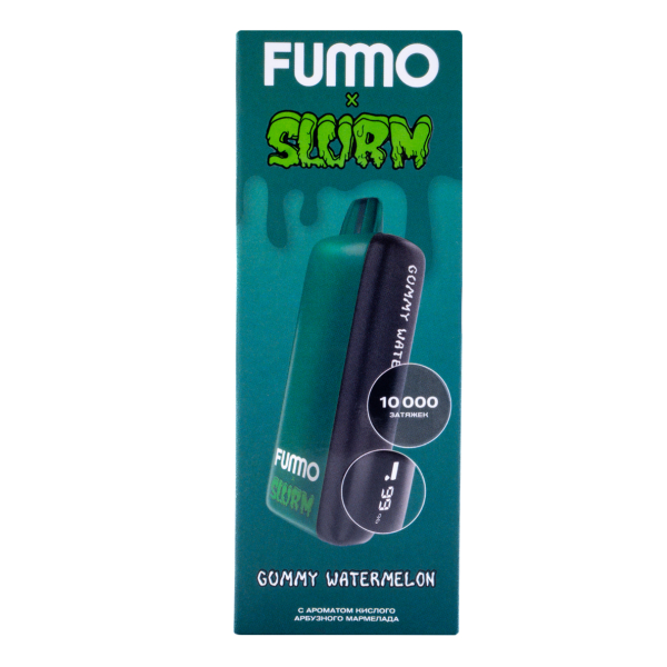 Электронка Fummo Indic Slurm Кислый Арбузный Мармелад (10 000 Затяжек) в Мурманске
