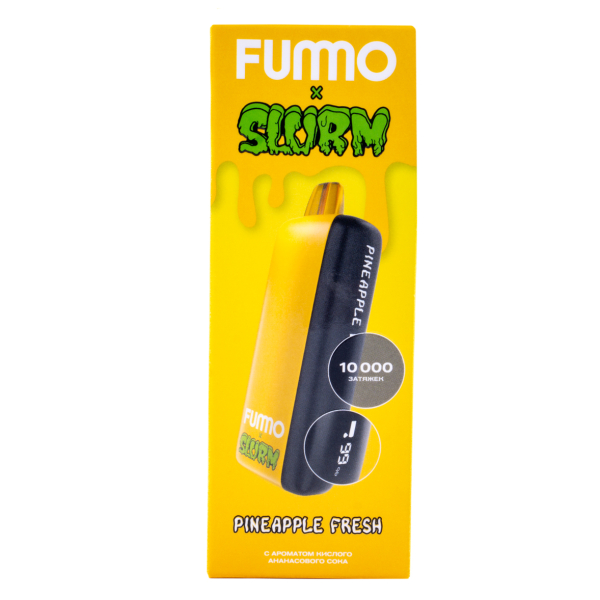 Электронка Fummo Indic Slurm Кислый Ананасовый Сок (10 000 Затяжек) в Мурманске