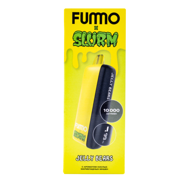 Электронка Fummo Indic Slurm Кислые Мармеладные Мишки (10 000 Затяжек) в Мурманске