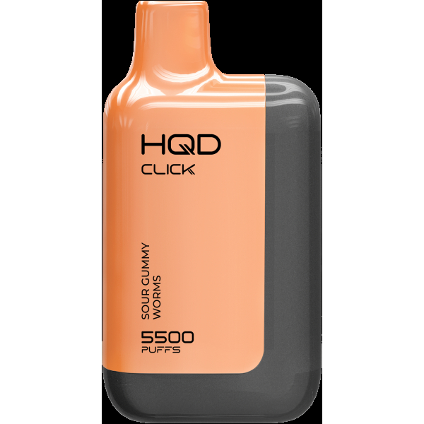 POD-система Hqd Click Устройство + Картридж Кислые Мармеладные Червячки (5500 Затяжек) в Мурманске