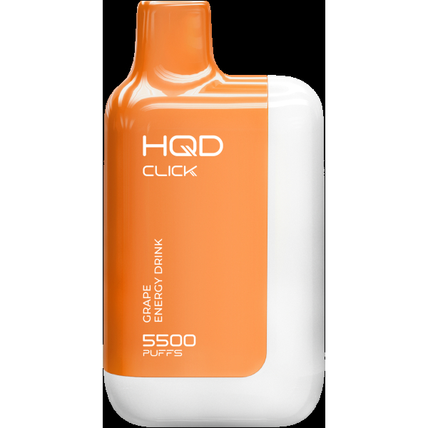 POD-система Hqd Click Устройство + Картридж Виноград Энергетик (5500 Затяжек) в Мурманске