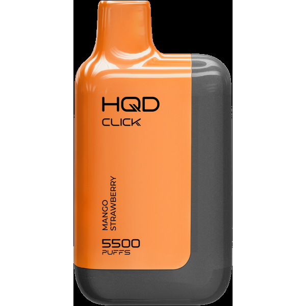 POD-система Hqd Click Устройство + Картридж Манго Клубника (5500 Затяжек) в Мурманске