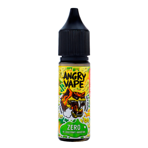 Жидкость Angry Vape Zero Тигр Матрац 30 Мл в Мурманске