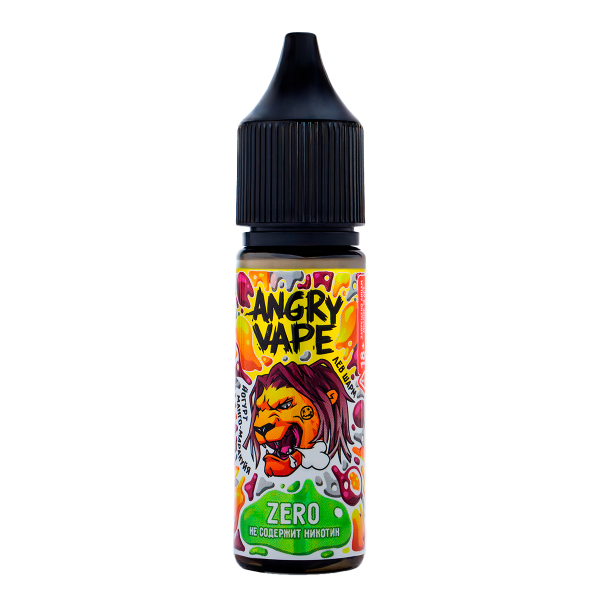 Жидкость Angry Vape Zero Лев Шарм 30 Мл в Мурманске