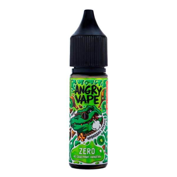 Жидкость Angry Vape Zero Крокодил Бревно 30 Мл в Мурманске