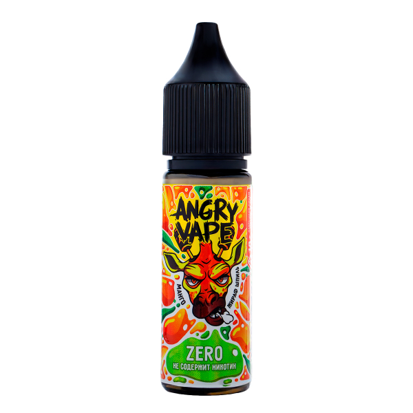 Жидкость Angry Vape Zero Жираф Шпиль 30 Мл в Мурманске
