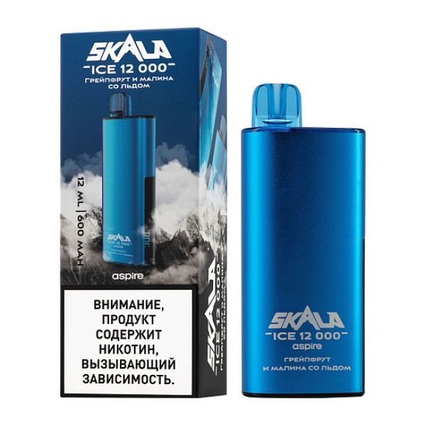 Электронка Skala Ice 12000 Грейпфрут И Малина Со Льдом в Мурманске