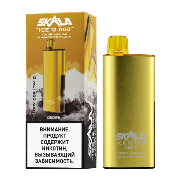 Электронка Skala Ice 12000 Дыня,Ананас И Манго Со Льдом в Мурманске