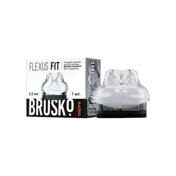 Сменный Картридж Brusko Flexus Fit (Белый) 3,5 Мл, Упак. 1 Шт в Мурманске