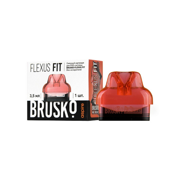 Сменный Картридж Brusko Flexus Fit (Красный) 3,5 Мл, Упак. 1Шт в Мурманске