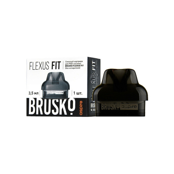 Сменный Картридж Brusko Flexus Fit (Черный) 3,5 Мл, Упак. 1 Шт в Мурманске