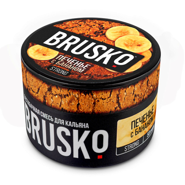 Смесь Brusko Печенье С Бананом (Strong)  50 гр в Мурманске