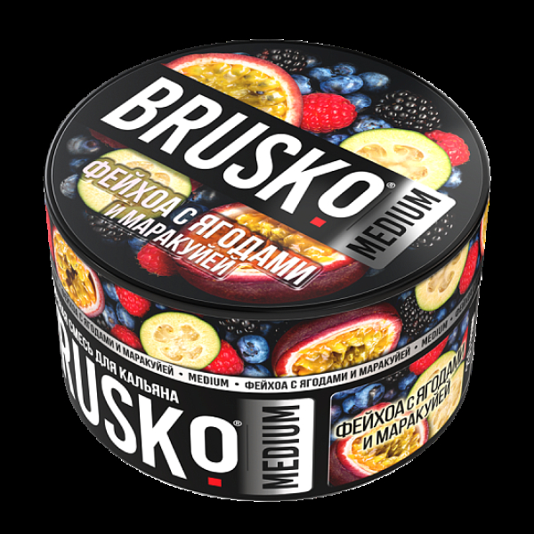 Смесь Brusko Фейхоа С Ягодами И Маракуйей (Medium)  250 гр в Мурманске