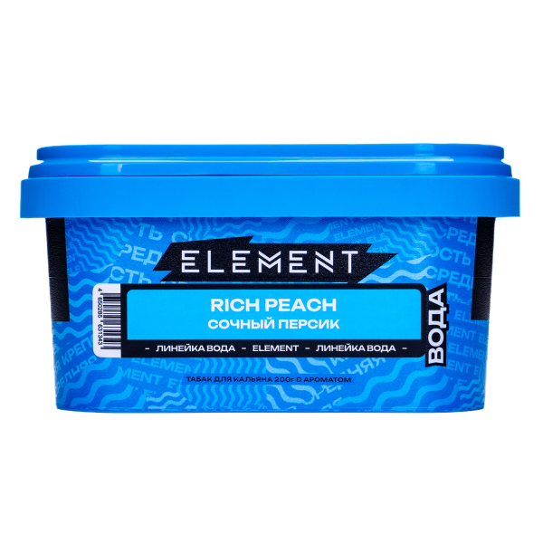 Табак Element Вода Rich Peach 200 грамм в Мурманске