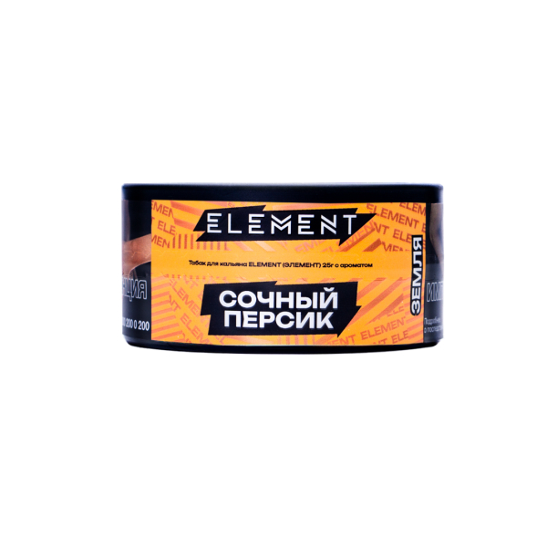 Табак Element Земля Rich Peach 25 грамм в Мурманске