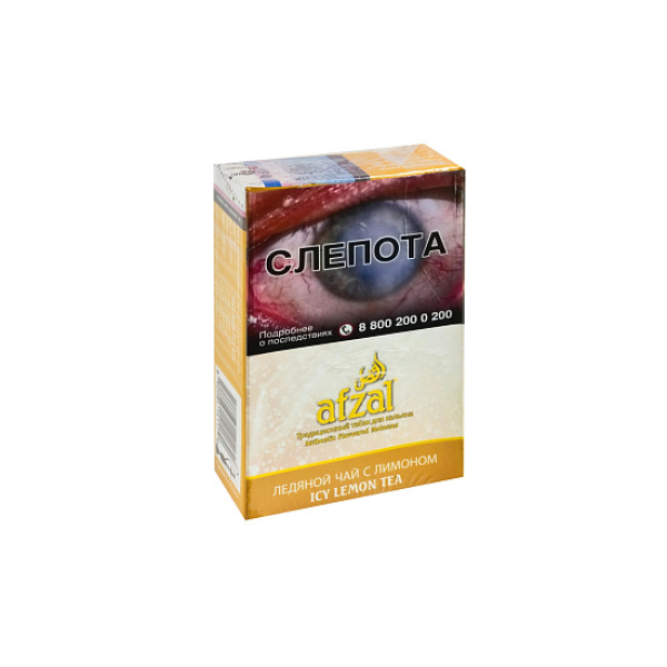 Табак Afzal Icy Lemon Tea 40 грамм  в Мурманске