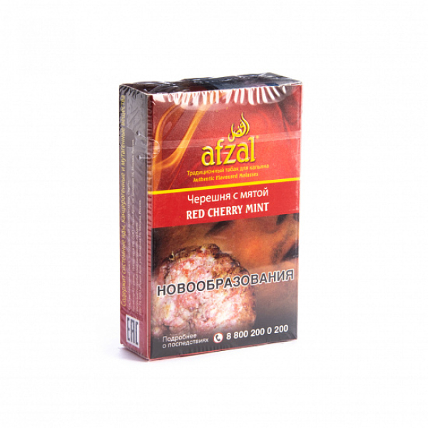 Табак Afzal Red Cherry Mint 40 грамм  в Мурманске