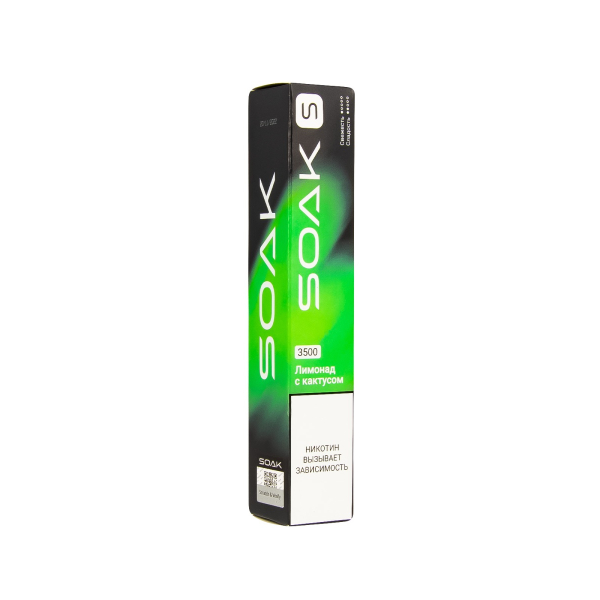 ЭСДН SOAK S Cactus Lemonade 3500 тяг в Мурманске