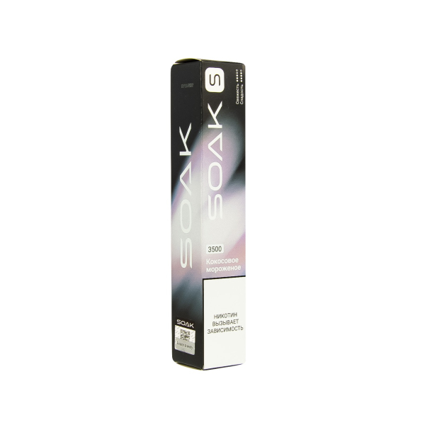 ЭСДН SOAK S Ice Cream Coconut 3500 тяг в Мурманске