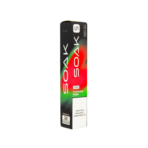 ЭСДН SOAK S Strawberry Kiwi 3500 тяг в Мурманске