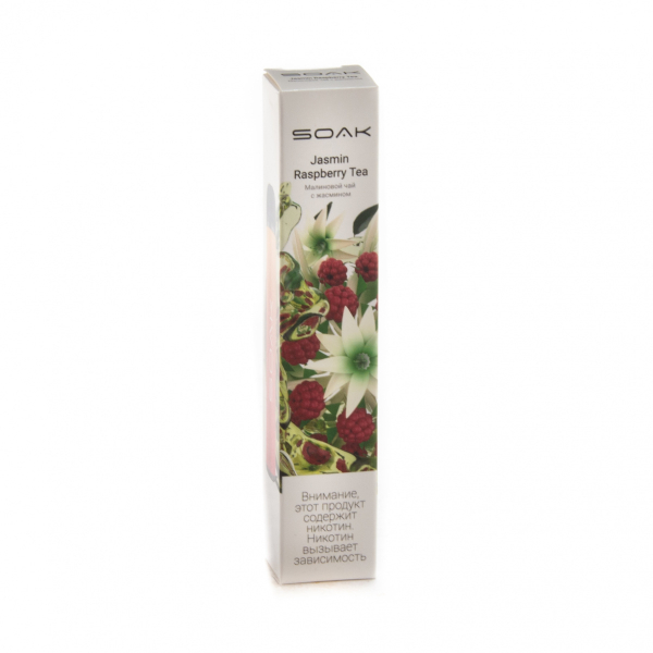 ЭСДН SOAK X Jasmin Raspberry Tea 2200 тяг в Мурманске