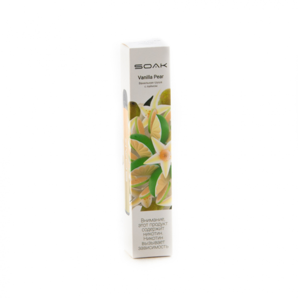 ЭСДН SOAK X Vanilla Pear 2200 тяг в Мурманске