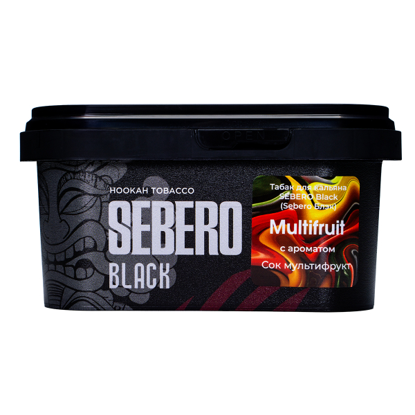 Табак Sebero Black Multifruit 200 грамм в Мурманске