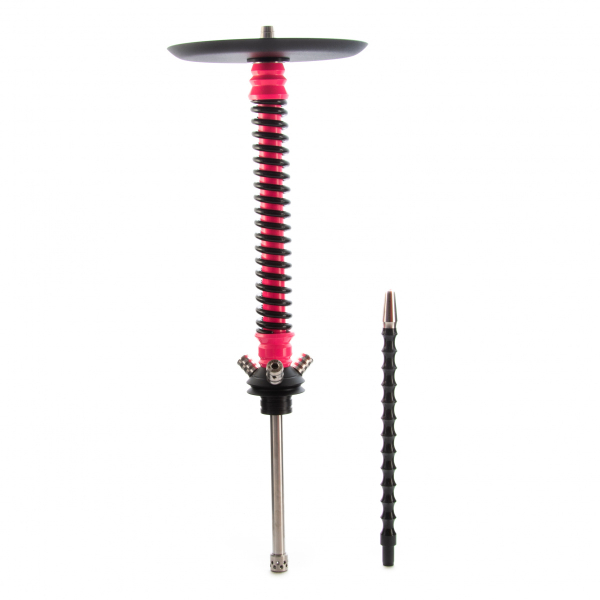 Кальян Mamay Customs Coilovers Розовый  Чёрный  Дино в Мурманске