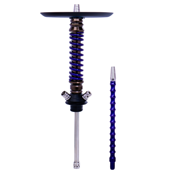 Кальян Mamay Customs Coilovers Mini Бронза Фиолетовый Лак в Мурманске