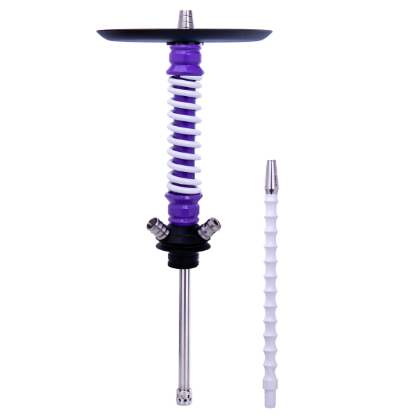 Кальян Mamay Customs Coilovers Mini Сиренево Белый в Мурманске