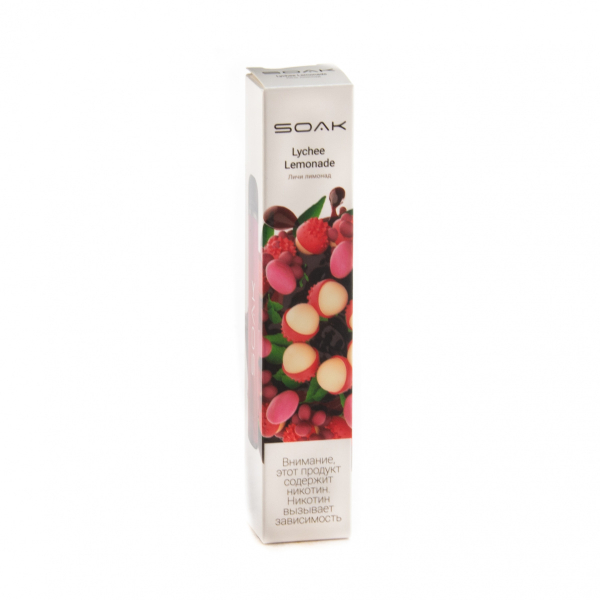 Электронная сигарета Soak X Lychee Lemonade 2200 в Мурманске