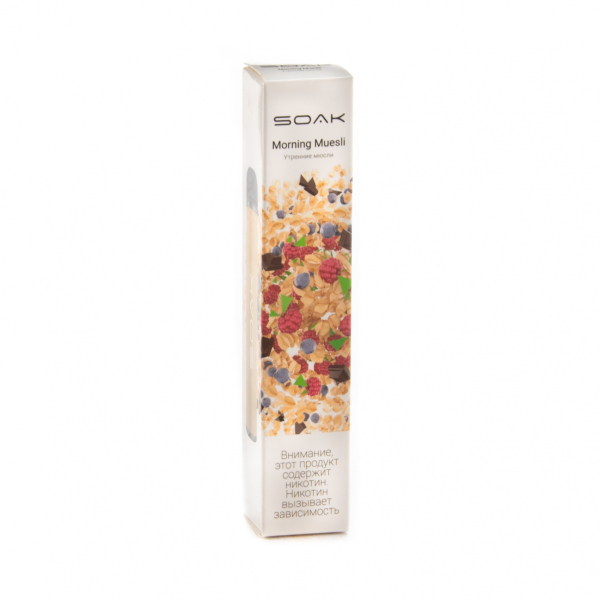 Электронная сигарета Soak X Morning Muesli 2200 в Мурманске
