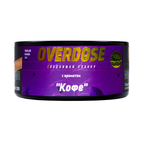 Табак Overdose Coffee 100 грамм в Мурманске