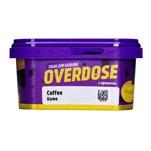 Табак Overdose Coffee 200 грамм в Мурманске