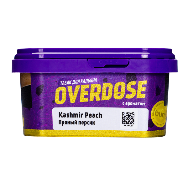 Табак Overdose Kashmir Peach 200 грамм в Мурманске