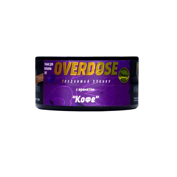 Табак Overdose Coffee 25 грамм в Мурманске
